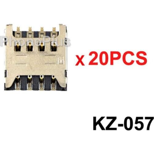 20/50/100PCS For LG Optimus LTE 2 F160 F160S/K/L VS930 F6 D500 D505 MS500 Sim Card Slot Tray Holder Socket Reader Repair