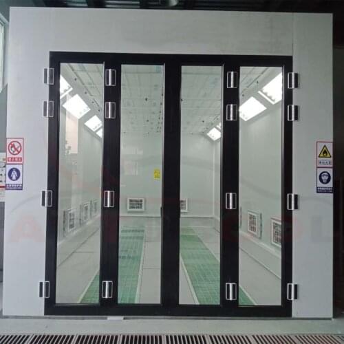 Automatic spray booth bake oven paint booth mobile spray booth CE approved high quality paint drying chamber/paint spray booth