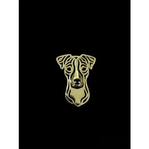 Trendy Jack Russell Terrier brooches and pins plated silver plated men brooches fashion jewelry