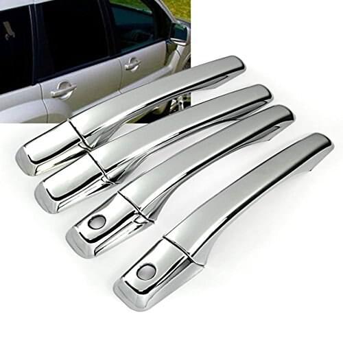 Chrome Side Door Handle Covers Trims for 2004 - 2009 Mitsubishi Endeavor 2003 - 2008 Grandis 2004 - 2009 Galant / Grunder