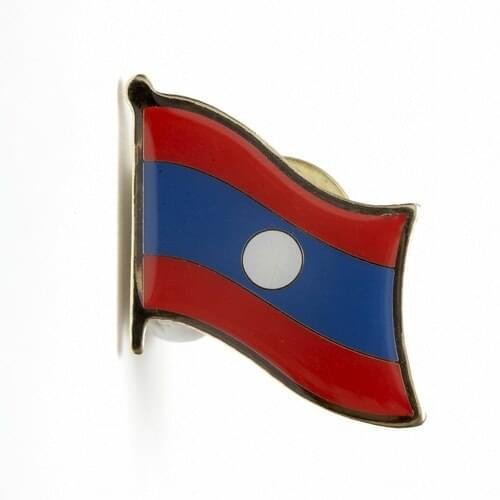 Laos 300+ Country flag Lapel Pin Badge Enamel badge brooch Jeans shirt bags Cool Jewelry Gift for girl n boys (8pcs/lot)