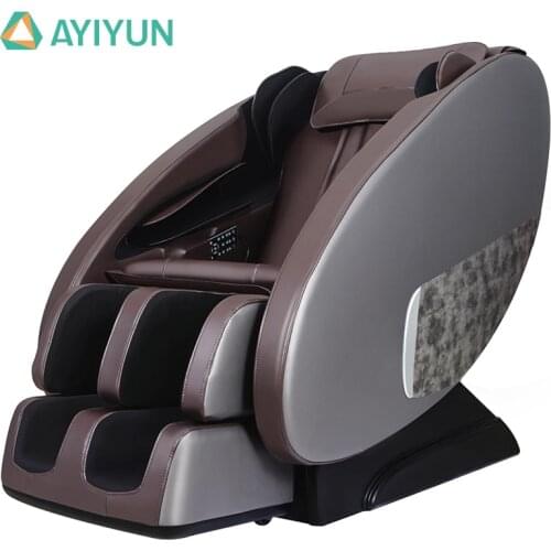 AYIYUN Large area carbon fiber hot compress,Smart+Zero Gravity home Remote control massage chair,140cm SL+3D Bluetooth music Q7