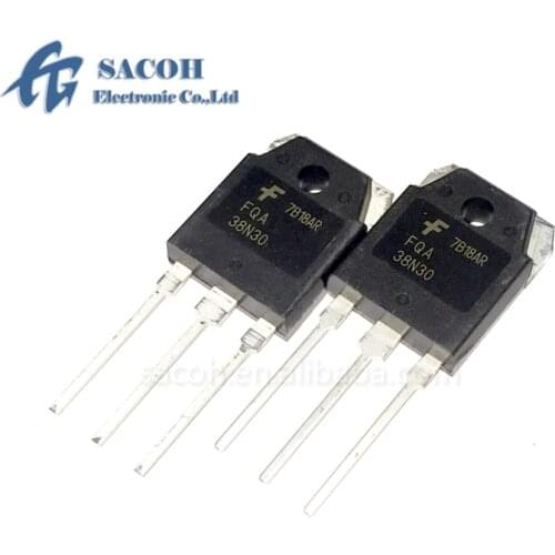 New Original 10PCS/Lot FQA38N30 38N30 FDA38N30 or CS38N30AN CS38N30 or FQA35N40 FQA30N40 TO-3P 38A 300V Power MOSFET