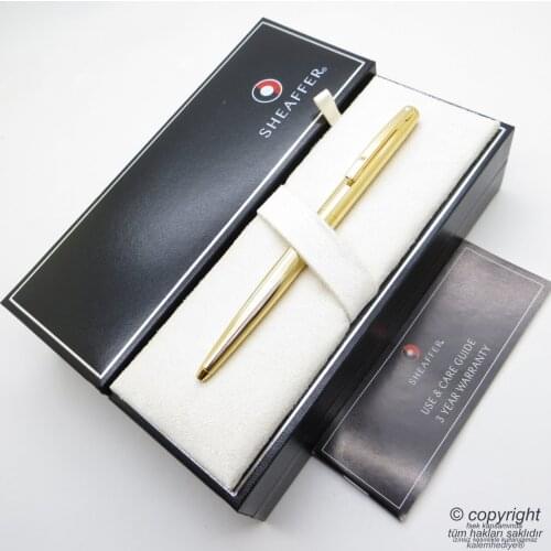 Sheaffer 9474-2 Gold Plated Sagaris Ballpoint Pen | İsme Special Pen