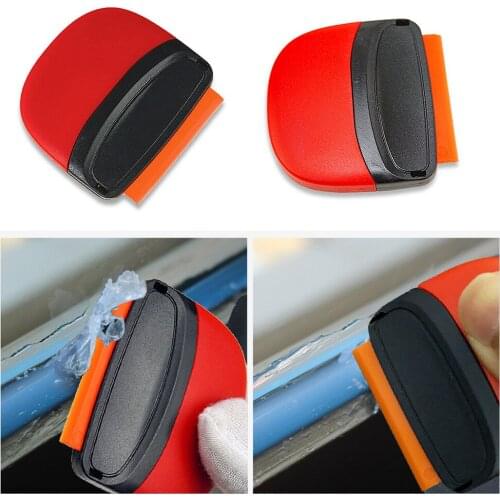 Wrap Sticker Razor Scraper with Plastic Blade Residue Adhesive Cleanig Tool Window Tint Ceramic Glass Car Razor Scraper