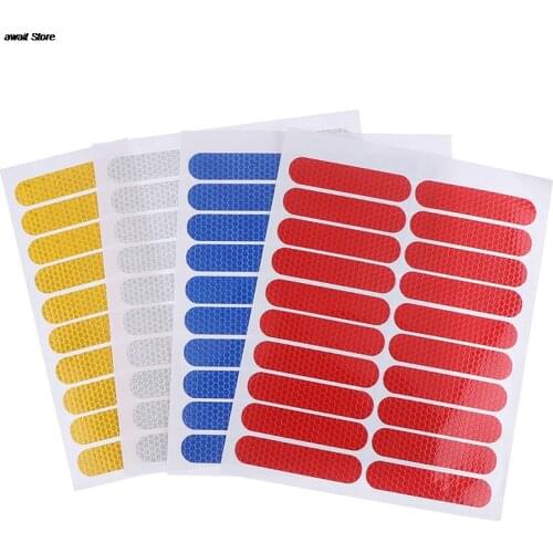 1X Reflectante Car Stickers electric scooter body reflective stickers for XIAOMI MIJIA M365 Pro Scooter Car Accessories Exterior