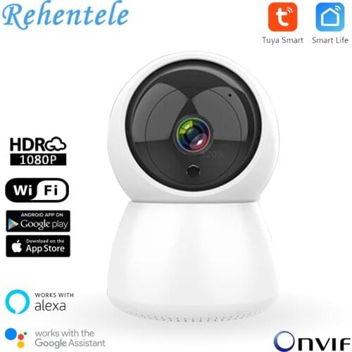 Tuya Smart Life 1080P IP Camera Wireless WiFi Camera Auto Tracking Smart Life Security Surveillance CCTV Camera