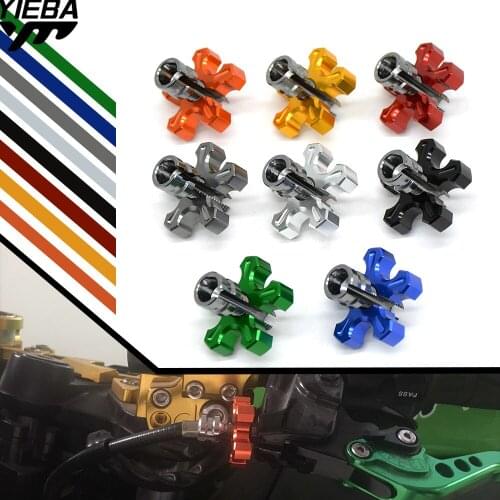 Universal M8 M10*1.25 Motorcycle CNC Clutch Cable Wire Adjuster Screw For YAMAHA FZ6 N/S FZ6R XJ6 FZ8 FZ-1N FAZER fz1 Ninja 250