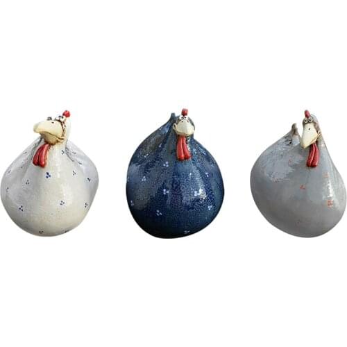 Funny Big Mouth Chicken Decor Resin Rooster Garden Statue Yard Art Decor Farm Animal Patio Yard Lawn Decoratio