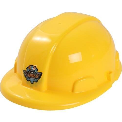 Safety Protective Hard Hat Construction Safety Work Equipment Worker Protective Helmet Cap Halloween Kid Toy Cosplay Accessories