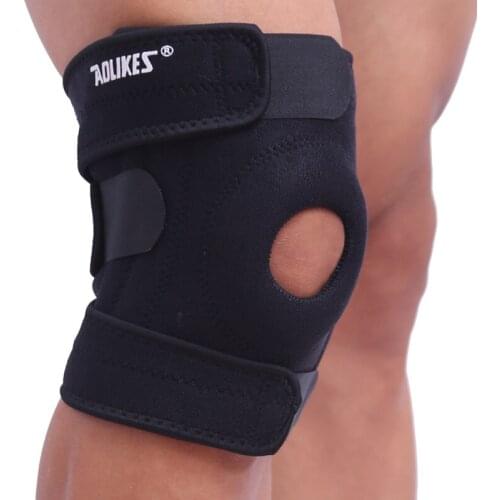 1 PC Professional Knee Brace with Polycentric Hinges Knee Pad Guard Breathable Outdoor Climbing Cycling Knee Support