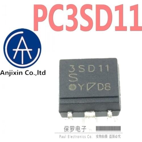 10pcs 100% orginal and new thyristor optocoupler PC3SD11 3SD11 DIP-5 in stock