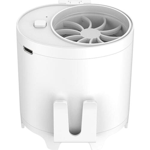 4 In 1 USB Charging Portable Outdoor Cooling Fan Mobile Mini Waist-mounted Air Conditioner Personal Space Cooler