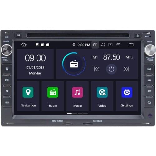 7" Android 10.0 OS Car DVD Multimedia GPS Radio System Player for Volkswagen Golf 1997-2003 Lupo 1997-2005 Citi Chico 2004-2009