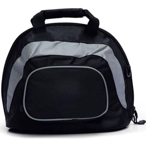 Large Capacity Motorcycle Hiking Helmet Bag Waterproof Diagonal Portable Dual-use Cycling Helmet Storage Holder Basketball T3EF