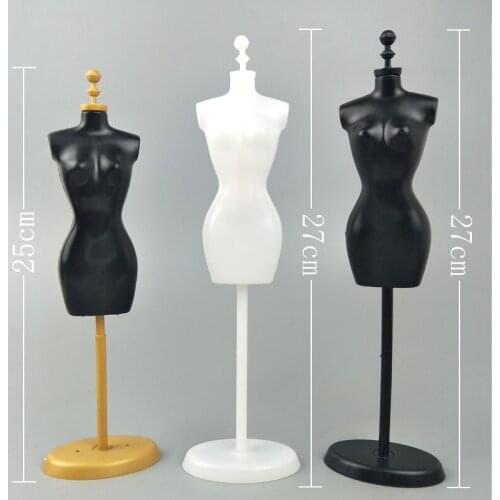 High Quality Display Holder Support For Barbie Doll Clothes Dress Gown Mannequin Model Stand For Barbie 1/6 Dolls Accessories
