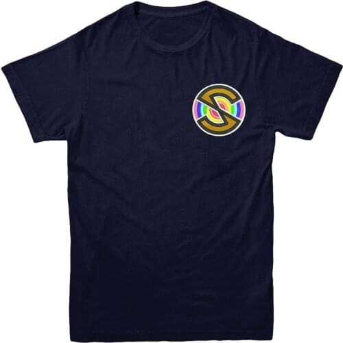 Captain Scarlet Spectrum T-shirt Superhero Series Inspired Embroidered Tee Top