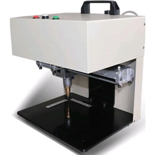 Small Nameplate Sign Aluminum Stainless Steel Automatic Electric Metal Cutting Plotter Printer Pneumatic Marking Machine