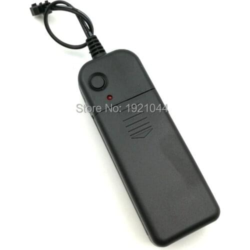 Wholesale 100PCS 3V 2AA battery Powered EL driver for 1-5m EL wire and EL strip For Party Decoration EL controller