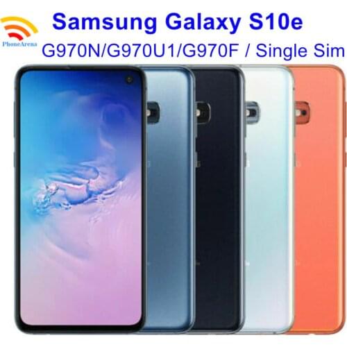 Unlocked Samsung Galaxy S10e G970U1 G970N G970F【95% New】5.8" Original RAM 6GB ROM 128GB NFC Octa Core 4G LTE Cell Phone