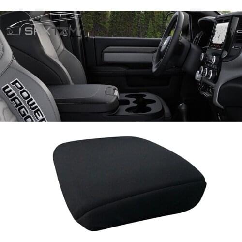 Car Center Console Armrest Box Cover Microfiber Leather Protection Pad For Dodge Ram 1500 2500 3500 2018 2019 2020