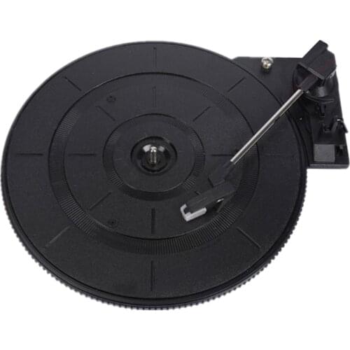 2021 28cm Plastic Turntable 33/45/78Rpm Automatic Curve Arm Return Record Player Turntable Gramophone for Lp Vinyl Record Player