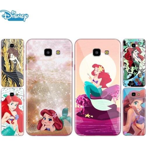 Transparent Cover The Little Mermaid lovely For Samsung Galaxy J8 J7 J6 J5 J4 J3 J2 Duo Prime Plus Core 2018 Phone Case