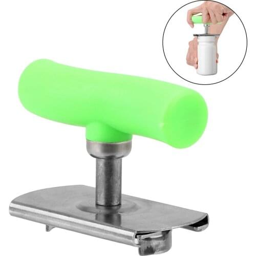 Manual Stainless Steel Easy Can Jar Opener Adjustable 1-4 Inches Cap Lid Openers Tool Kitchen Gadgets