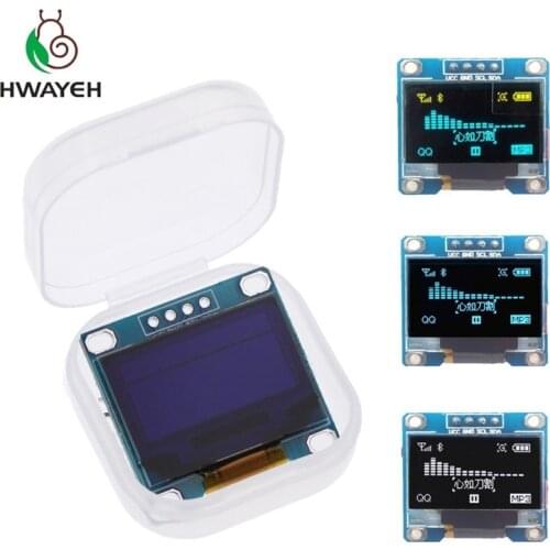 Blue White color 128X64 Yellow Blue OLED LCD LED Display Module For Arduino 0.96 inch I2C IIC Serial new original