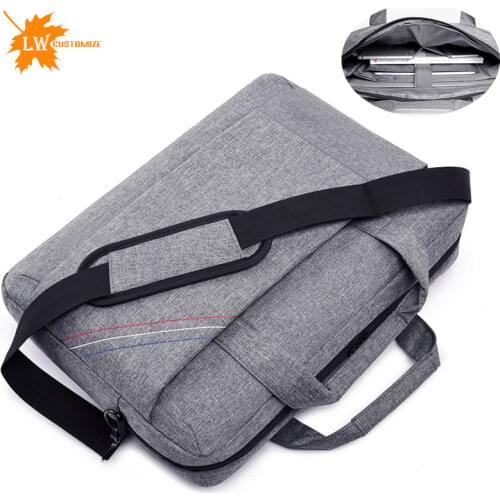 Business casual office computer bag business travel briefcase business portable diagonal bag lawyer work bag custom LOGOprinting