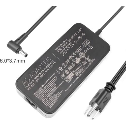 Huiyuan 20V 7.5A Charger fit for Asus ADP-150CH B A18-150P1A Rog G531GT G731GT FX505GT FX705GT FX505DD FX505DT FX505DU FX70