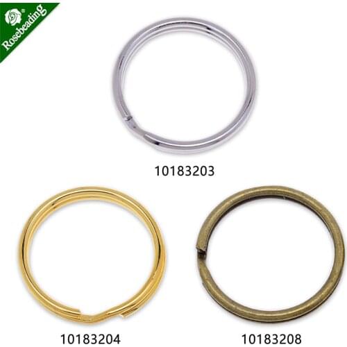 Iron Round Key Rings Split Rings Circle,Flat Key Chain,Car Keys Organization,sold 50pcs/lot