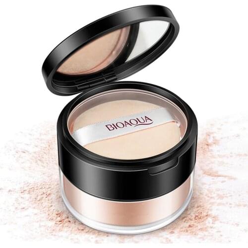 Women Cosmetic Makeup Beauty Oil Control Smooth Finishing Loose Powder