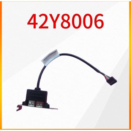 42y8006 Lenovo Chassis Rear USB Expansion Port 2 x USB Port Cable And Bracket 11pin