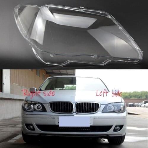 For Bmw 7 series E65 E66 2005 2006 2007 2008 Car Headlight cover Headlamp Lens Auto Shell Cover