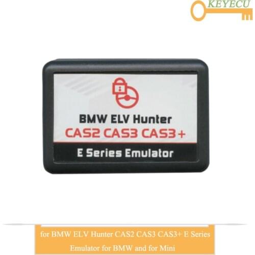 KEYECU for BMW ELV Hunter CAS2 CAS3 CAS3+ E Series Emulator for BMW E60, E84, E87, E90, E93 X1 X3 X5 X6 3 5 Series for Mini