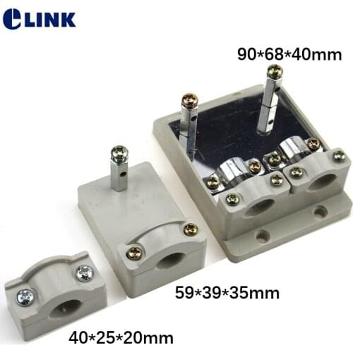 20 50 100pcs fiber optic cable fixer single duplex type ftth parts accessories cable fixation optical cable FixatorELINK