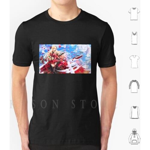 Azur Lane T Shirt Print For Men Cotton New Cool Tee Anime Manga Japan Japanese Animation Cartoon Movie Azur Lane Azur Lane Azur