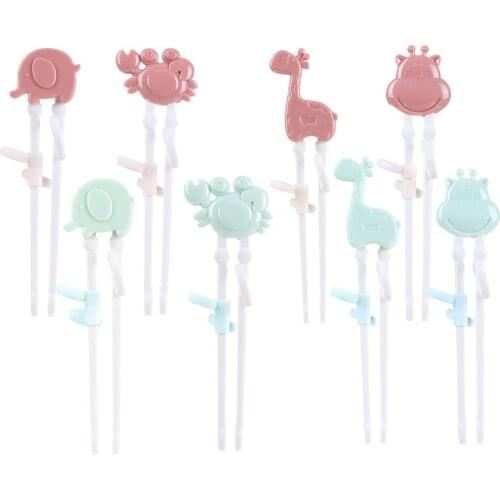 Food Grade Cute Chinese Chopstick Help for Kid Sweets Sushi Anime Food Sticks Training Chopsticks for Kids Kitchen Tableware