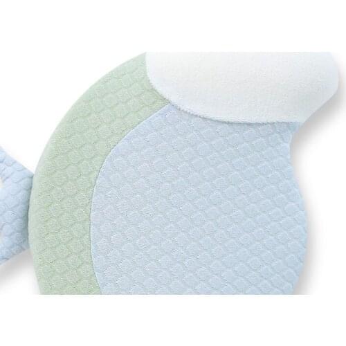 Baby Sleep products stereotype pillow cotton pillow 0-6 years old pillow protection anti-head Sleeping position correctionpillow