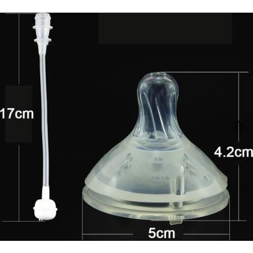 1 Pc Bottle Straw Replacement Wide Mouth Caliber Feeding Accessories Straw head