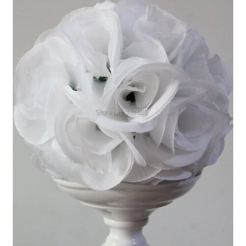 SPR 10pcs/lot 22colors can choose- Hot sales! wedding kissing flower ball 15cm rose wedding plastic inner flower ball decoration