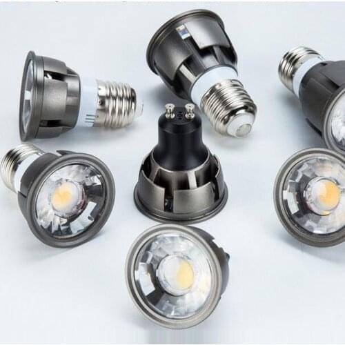 Ultra Bright LED COB Spotlight 6W 9W 12W E26 E27 MR16 GU10 GU5.3 Light Bulb 12V AC 220V 110V Spot light Lamp Warm Cool White