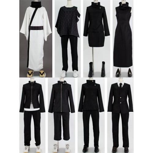 Jujutsu Kaisen Series All Staff Uniform Cosplay Halloween Costumes