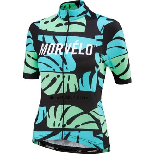 Women Cycling Jersey 2020 Summer morvelo Tops Short Sleeve Ropa Ciclismo Road Bike Jersey MTB Cycling Clothing jersey only