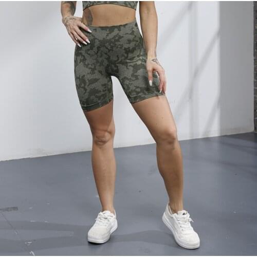 LANTECH Women Yoga Shorts Sports Sportswear Fitness Workout Run Tights Exercise Gym High Waist Shorts Clothese Activewear