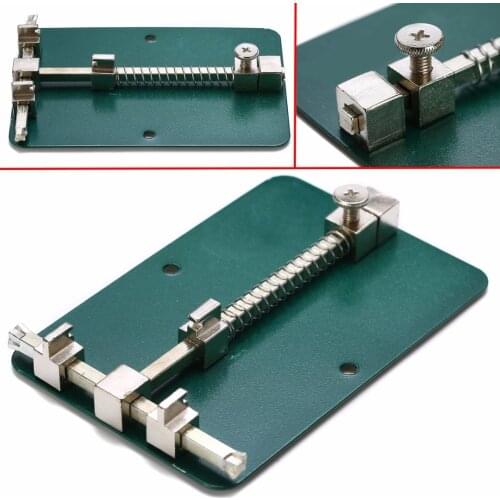 1pc 4.72" x 3.15" Metal PCB Holder Mobile Phone Repairing Tool Practical Soldering Rework Station Part