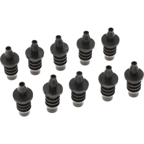 10pcs Watering Irrigation System Drip 4/7to 8/11with different Diameter Tubing Hose Mister Dripper