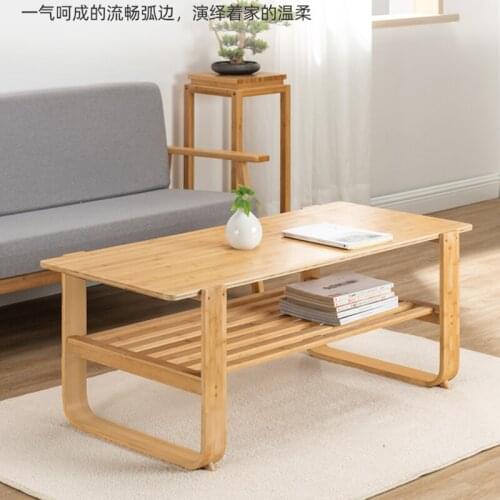 100x57x46cm Living Room Coffee Table Small Apartment Simple Tea Table Home Small Desk New Chinese Solid Wood Modern Square Table