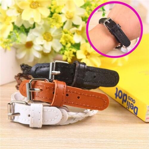 2019 Korean version of temperament twist bracelet leather belt style personality fashion bracelet